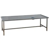 Table de triage gauche avec trou vide-ordures 2100x1050x850 mm - diamond - gcp-21 - Diamond - GCP-21 Table de triage gauche avec trou vide-ordures 2100x1050x850 mm - diamond - gcp-21 - Diamond - GCP-21