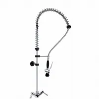 Robinetterie professionnelle pour plonge cuisine 2 voies avec douchette ergonomique - eratos - gd-2 - Eratos - GD-2