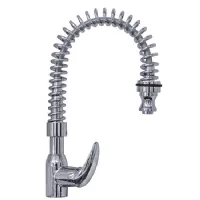 Robinetterie professionnelle plonge cuisine douche vaisselle mitigeur monotrou à levier unique 1/2 Robinetterie professionnelle plonge cuisine douche vaisselle mitigeur monotrou à levier unique 1/2