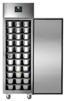 Armoire pâtissière négative inox 1 porte 600x800 mm, 583 L, -18/-22°C, 10 grilles - l2g - GE800BT - L2G - GE800BT