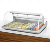 Photo 2 - Vitrine comptoir présentation positive 255 l 1245 mm - polar - ge961 - Polar - GE961