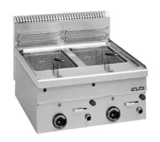 Friteuse professionnelle gaz 2 cuves de 8+8 litres - MBM - GF66