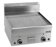 Plaque à gaz professionnelle rainurée 10,2 kw - mbm - gft66r - Mbm - GFT66R
