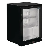 Arrière Bar 1 porte vitrée capacité 56 bouteilles et 35 canettes positif - Polar - GL011