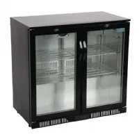Arrière Bar 2 portes pivotantes 117 bouteilles et 60 canettes positif - Polar - GL012 Arrière Bar 2 portes pivotantes 117 bouteilles et 60 canettes positif - Polar - GL012