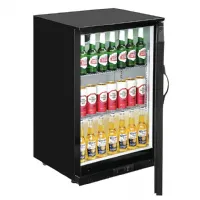 Photo 2 - Arrière bar 1 porte pleine 108 bouteilles de 330 ml positif - polar - gl015 - Polar - GL015