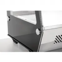 Photo 3 - Vitrine comptoir présentation positive 160 l 886 mm noire - polar - gp291 - Polar - GP291