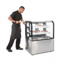 Photo 4 - Vitrine réfrigérée de boulangerie pâtisserie 270 l positive 915 mm - polar - gp294 - Polar - GP294
