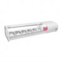 Saladette à Poser positive pour 6 bacs GN 1/3 - Polar - GP296 Saladette à Poser positive pour 6 bacs GN 1/3 - Polar - GP296