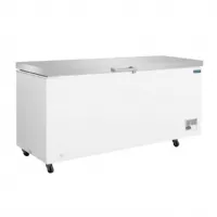 Congélateur Bahus coffre avec couvercle inox 581 L - Polar - GP898 Congélateur Bahus coffre avec couvercle inox 581 L - Polar - GP898