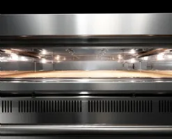 Photo 4 - Four à pizza professionnel gaz 1 chambre 6 pizzas ø350 mm commandes électroniques - cuppone - gr635/1d - Cuppone - GR635/1D