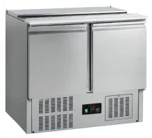 Saladette réfrigérée comptoir gn1/1 - 2 portes pleines inox 225 l +2 à +10 °c - tefcold - gs92 - Tefcold - GS92 Saladette réfrigérée comptoir gn1/1 - 2 portes pleines inox 225 l +2 à +10 °c - tefcold - gs92 - Tefcold - GS92