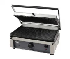 Paninis électrique simple plaque rainurée inox 270x450 mm - afi-collin-lucy - gtp2745 - Afi - GTP2745 Paninis électrique simple plaque rainurée inox 270x450 mm - afi-collin-lucy - gtp2745 - Afi - GTP2745