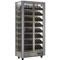Vitrine réfrigérée à vins 112 bouteilles 860x530x1851 mm - diamond - gvv-2-r2 - Diamond - GVV-2-R2 Vitrine réfrigérée à vins 112 bouteilles 860x530x1851 mm - diamond - gvv-2-r2 - Diamond - GVV-2-R2
