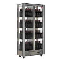 Vitrine réfrigérée à vins traversante 128 bouteilles 530 l positive - diamond - gvv-3/tr-r2 - Diamond - GVV-3/TR-R2 Vitrine réfrigérée à vins traversante 128 bouteilles 530 l positive - diamond - gvv-3/tr-r2 - Diamond - GVV-3/TR-R2