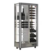 Vitrine réfrigérée à vins traversante modulable 112/128 bouteilles 860x530x1851 mm - diamond - gvv-4/tr-r2 - Diamond - GVV-4/TR-R2 Vitrine réfrigérée à vins traversante modulable 112/128 bouteilles 860x530x1851 mm - diamond - gvv-4/tr-r2 - Diamond - GVV-4/TR-R2