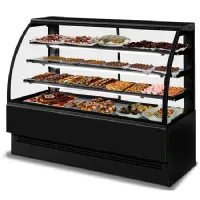 Vitrine réfrigérée de boulangerie pâtisserie comptoir ventilé 3 étagères, positive, 770 mm, noire - virtus - h18fne084 - Virtus group - H18FNE084 Vitrine réfrigérée de boulangerie pâtisserie comptoir ventilé 3 étagères, positive, 770 mm, noire - virtus - h18fne084 - Virtus group - H18FNE084