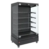 Vitrine chauffante professionnelle libre-service 2 portes vitrées 4 étagères en sur roues noire - diamond promo - has10-g5 - Diamond promo - HAS10-G5 Vitrine chauffante professionnelle libre-service 2 portes vitrées 4 étagères en sur roues noire - diamond promo - has10-g5 - Diamond promo - HAS10-G5