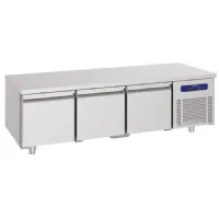 Soubassement réfrigéré positif avec 3 tiroirs 1/1 pour appareils de cuisson 700, 1600 mm - Virtus - HCE2016 - VIRTUS GROUP - HCE2016 Soubassement réfrigéré positif avec 3 tiroirs 1/1 pour appareils de cuisson 700, 1600 mm - Virtus - HCE2016 - VIRTUS GROUP - HCE2016