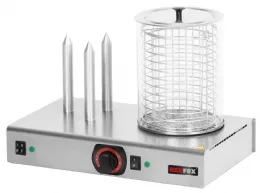 Machine à hot-dogs professionnelle chauffe-plat monophasé - redfox - hd 03 nk - Redfox - HD 03 NK