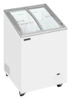 Congélateur bahut de glacier vitré 2 couvercles coulissants incurvés - Tefcold - IC102SCEB Congélateur bahut de glacier vitré 2 couvercles coulissants incurvés - Tefcold - IC102SCEB