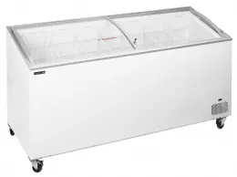Congélateur bahut couvercle vitré de crème glacée - Tefcold - IC552SCEB Congélateur bahut couvercle vitré de crème glacée - Tefcold - IC552SCEB