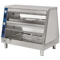 Chauffe-repas à bain-marie avec 2 niveaux, 3x GN 1/1 + 3x GN 2/3 - Virtus - ICE0011 - VIRTUS GROUP - ICE0011