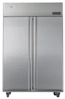 Armoire réfrigérateur positive professionnelle GN2/1 AISI 430 2 portes 1300 L classe énergétique B - Atosa - ICE8117GR