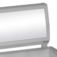 Photo 2 - Congélateur bahut couvercle vitré de crème glacée 2 couvercles coulissants - tefcold - idc152c-w1 - Tefcold - IDC152C-W1