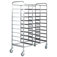 Chariot porte assiette pour plaques gastronormes, 30x gn 1/1, hauteur 120 mm - virtus - ifa0033 - Virtus group - IFA0033 Chariot porte assiette pour plaques gastronormes, 30x gn 1/1, hauteur 120 mm - virtus - ifa0033 - Virtus group - IFA0033