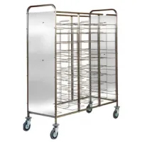Chariot porte assiette panneaux latéraux pour plaques gn 30x 530x600 mm, hauteur 125 mm - virtus - ifa0039 - Virtus group - IFA0039 Chariot porte assiette panneaux latéraux pour plaques gn 30x 530x600 mm, hauteur 125 mm - virtus - ifa0039 - Virtus group - IFA0039