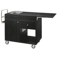 Chariot de débarrassage flambage avec 2 brûleurs gaz noir 1370x570x910 mm - virtus - ifk0001 - Virtus group - IFK0001 Chariot de débarrassage flambage avec 2 brûleurs gaz noir 1370x570x910 mm - virtus - ifk0001 - Virtus group - IFK0001