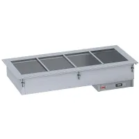 Bain-marie professionnel statique 3 GN 1/1 Monophasé 1,8 kW - Diamond Promo - IN/BX12-PSCX