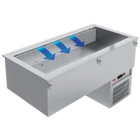Élément cuve réfrigéré ventilé 3 bacs gn 1/1 monophasé - diamond promo - in/rcx12-r9v - Diamond promo - IN/RCX12-R9V Élément cuve réfrigéré ventilé 3 bacs gn 1/1 monophasé - diamond promo - in/rcx12-r9v - Diamond promo - IN/RCX12-R9V