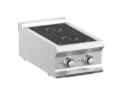 Table de cuisson à induction professionnelle triphasé 2 feux 7 kw à poser - mbm - in74t-m1 - Mbm - IN74T-M1 Table de cuisson à induction professionnelle triphasé 2 feux 7 kw à poser - mbm - in74t-m1 - Mbm - IN74T-M1