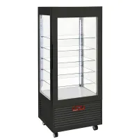 Vitrine professionnelle noire température positive 5 étagères en verre 800x630x1850 mm - diamond promo - inn/vn-b9-r2 - Diamond promo - INN/VN-B9-R2 Vitrine professionnelle noire température positive 5 étagères en verre 800x630x1850 mm - diamond promo - inn/vn-b9-r2 - Diamond promo - INN/VN-B9-R2
