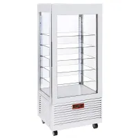 Vitrine professionnelle blanche positive 5 étagères en verre 800x630x1850 mm - diamond promo - inn/vn-w5-r2 - Diamond promo - INN/VN-W5-R2 Vitrine professionnelle blanche positive 5 étagères en verre 800x630x1850 mm - diamond promo - inn/vn-w5-r2 - Diamond promo - INN/VN-W5-R2