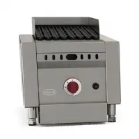 Barbecue à gaz 2 brûleurs 9 kW avec grille en fonte et tiroir à graisses - Mirror - IS1 Barbecue à gaz 2 brûleurs 9 kW avec grille en fonte et tiroir à graisses - Mirror - IS1