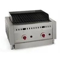 Barbecue à gaz 4 brûleurs 18 kW avec grille fonte et tiroir à graisses - Mirror - IS2 Barbecue à gaz 4 brûleurs 18 kW avec grille fonte et tiroir à graisses - Mirror - IS2