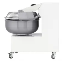 Photo 2 - Pétrin à fourche pour boulangerie triphasé inox tête et cuve fixes 30l - 75kg/h - Prismafood - ITF 25 2V