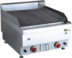Grill pierre de lave profondeur 650 Gaz 600x650x475 mm - Afi-Collin-Lucy - JUS-TRH-60 Grill pierre de lave profondeur 650 Gaz 600x650x475 mm - Afi-Collin-Lucy - JUS-TRH-60