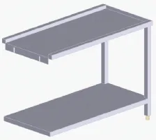 Table d'Entrée 500x1200x200 mm - Afi-Collin-Lucy - K4/120B Table d'Entrée 500x1200x200 mm - Afi-Collin-Lucy - K4/120B