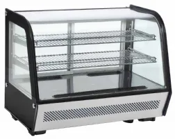 Vitrine de présentation réfrigérée 160 l, +2/+12°c, 2 grilles, éclairage led - l2g - katrin-3 - L2g - KATRIN-3 Vitrine de présentation réfrigérée 160 l, +2/+12°c, 2 grilles, éclairage led - l2g - katrin-3 - L2g - KATRIN-3