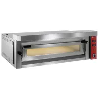 Four à pizza professionnel Triphasé 6 pizzas Ø 350 mm - Diamond - LFD-06L-LX