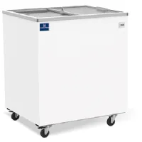Congélateur bahut 208 litres avec couvercles coulissants en verre -18°c/-24°c - virtus - lg21t/s - Virtus group - LG21T/S