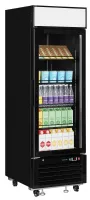 Photo 2 - Réfrigérateur vitré 1 porte positive noire 405 l +1 à +8 °c - tefcold - lgc2500b - Tefcold - LGC2500B