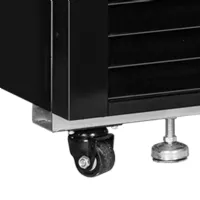 Photo 4 - Réfrigérateur vitré 1 porte positive noire 405 l +1 à +8 °c - tefcold - lgc2500b - Tefcold - LGC2500B