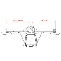 Photo 3 - Laminoir à bande professionnel sur socle 600x1400 mm triphasé - diamond - lm/60-140ss - Diamond - LM/60-140SS