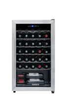 Cave à vins de mise à température 1 porte vitrée - 34 bouteilles