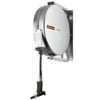 Poste de nettoyage mural avec enrouleur automatique 15 m - Diamond Promo - MAX-15/R2